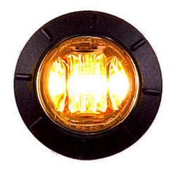 3/4" Amber LED Light