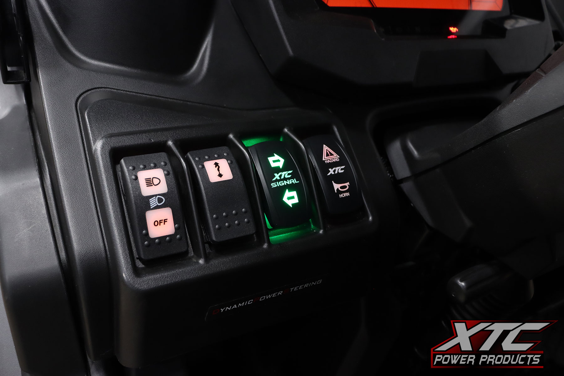 XTC Self-Canceling Turn Signal System in Can-Am Defender