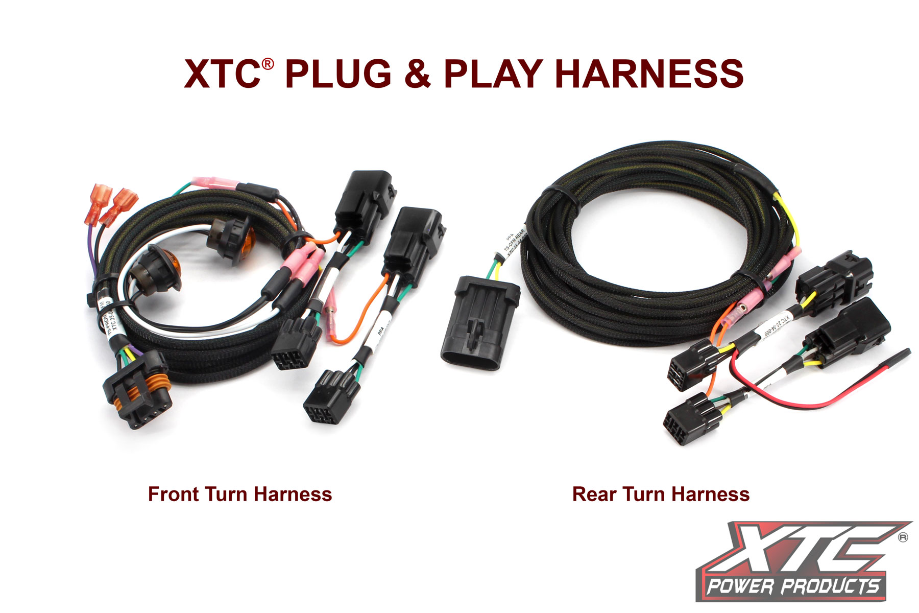 XTC Plug and Play Front And Rear Harness for CFMOTO UFORCE U10 Pro