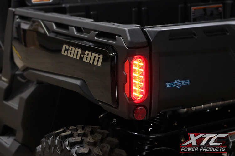 XTC Turn Signal System on Can-Am Defender Rear