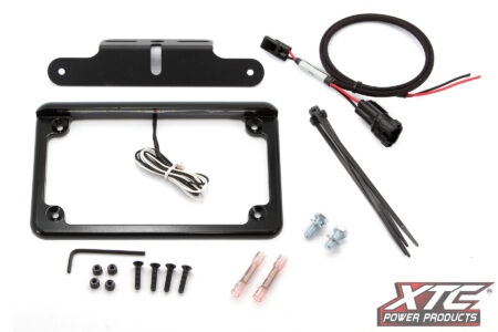 CFMOTO UFORCE U10 Pro Plug and Play License Plate Kit with License Plate Light Power Adapter