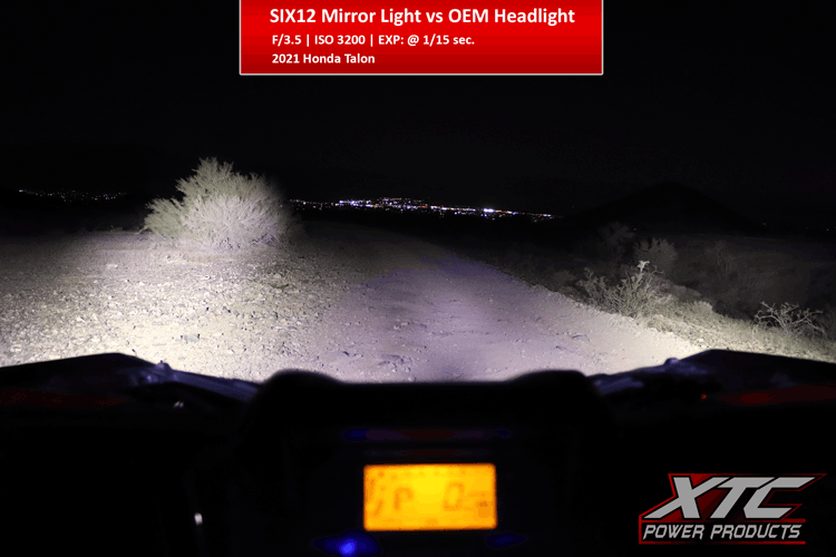 Polaris XPEDITION SIX12 Lit Side View Mirror Kit - Image 5