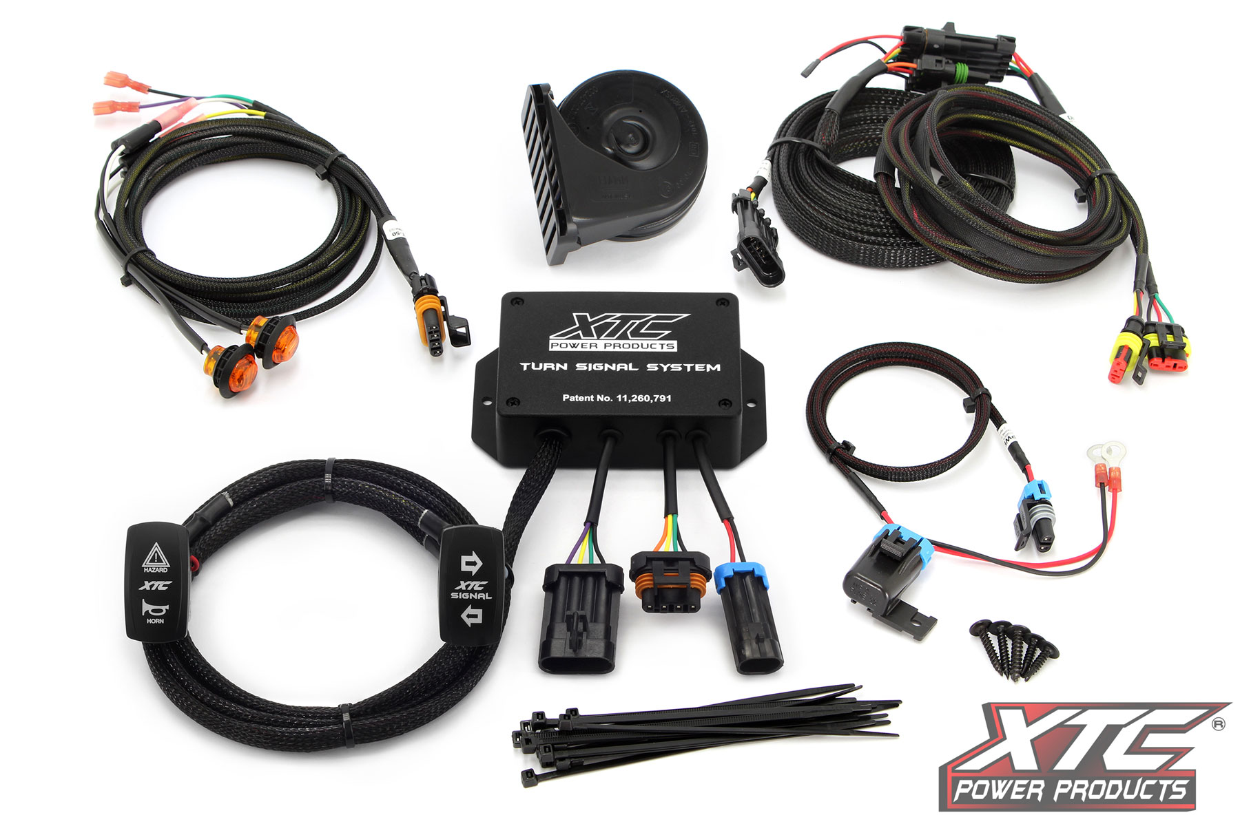 Can-Am Defender Plug and Play Turn Signal System W/Horn uses Factory Brake Lights