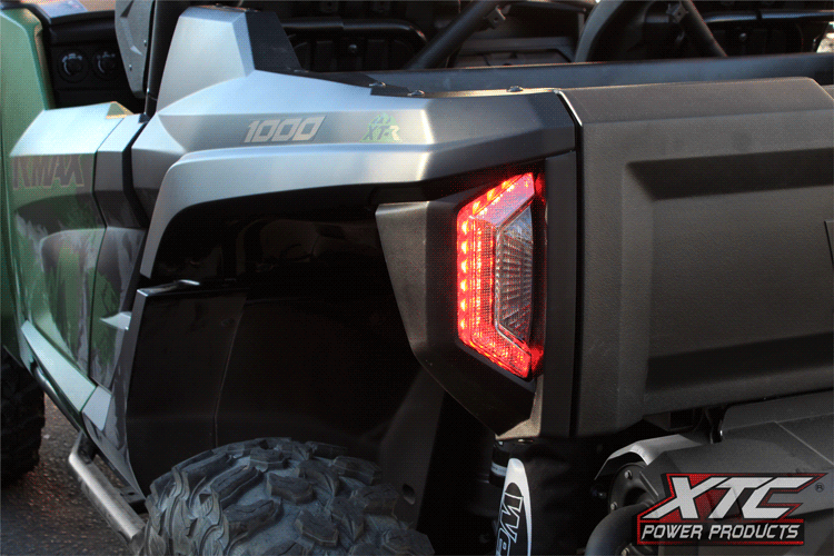 XTC Rear Turn Signal on Yamaha Wolverine RMAX